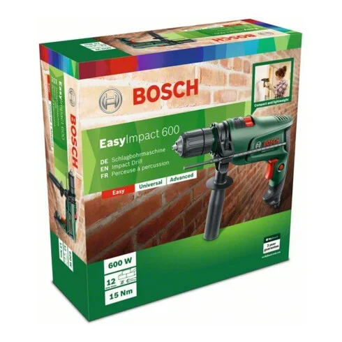 Perceuse à percussion EasyImpact 600 W BOSCH